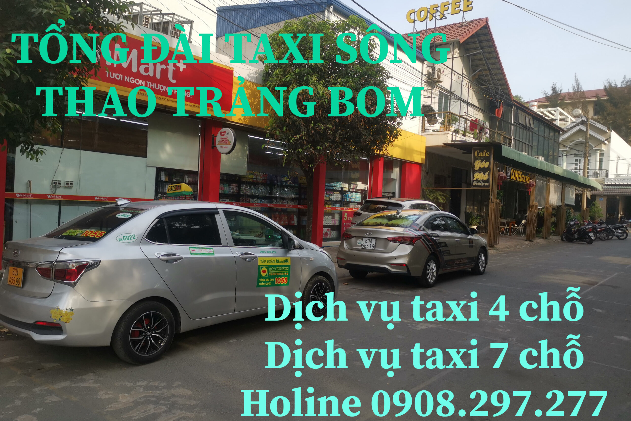Tổng đài taxi Sông Thao Trảng Bom 