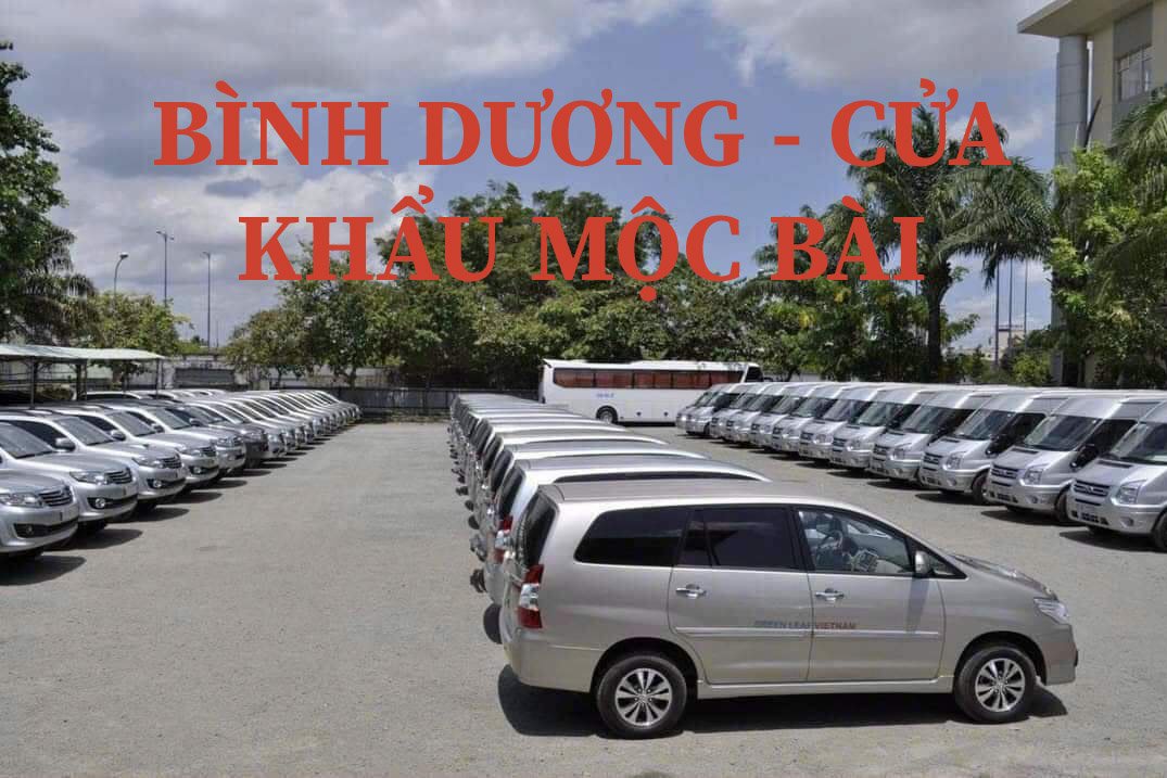 Đặt xe đi cửa khẩu khẩu Mộc Bài 