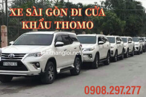 Xe Sài Gòn Đi Cửa Khẩu Thomo